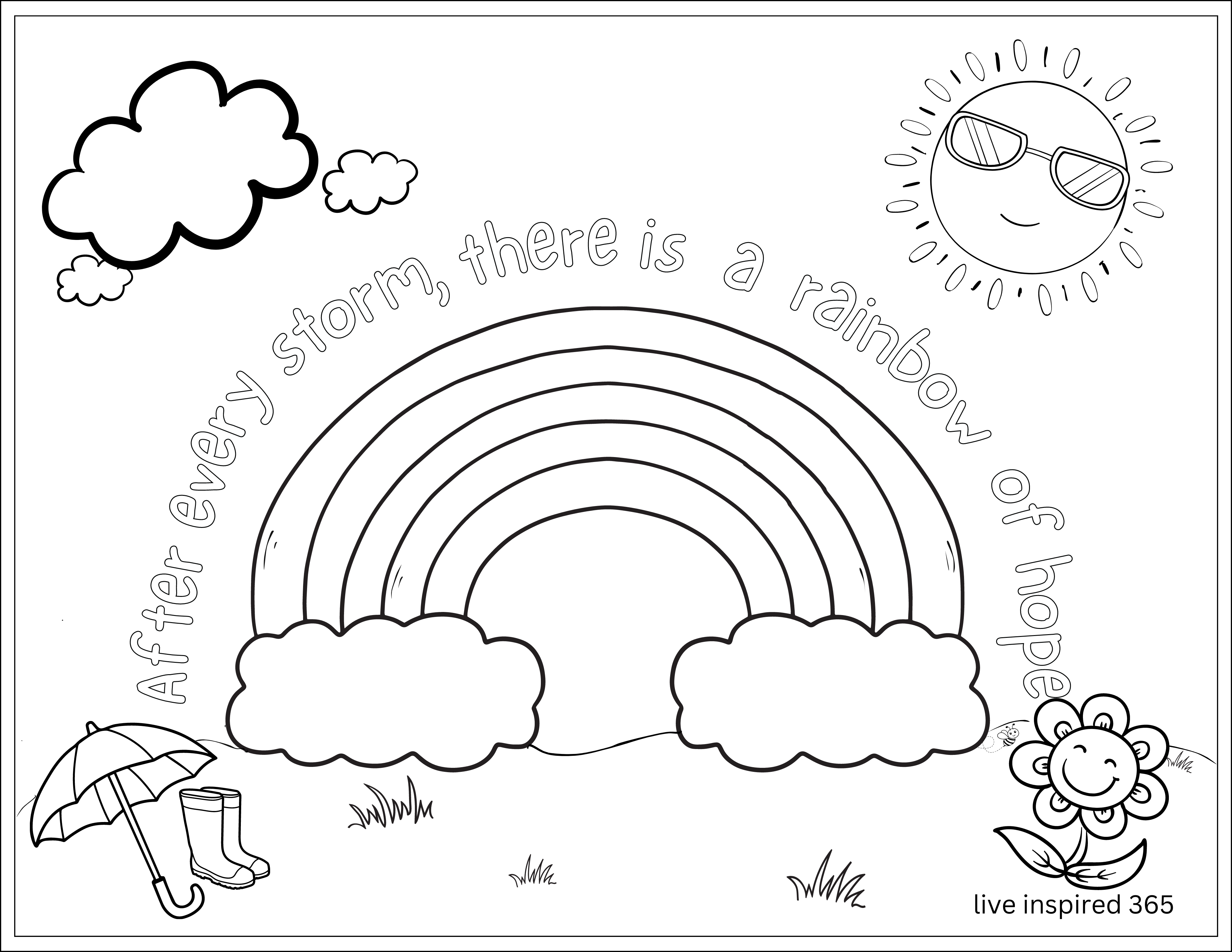 Storm Coloring Page storm-coloring-page