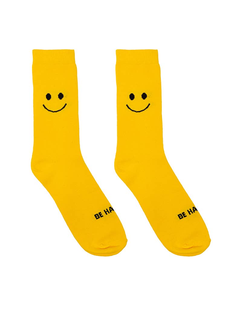 Happy Face - "Be Happy" Socks