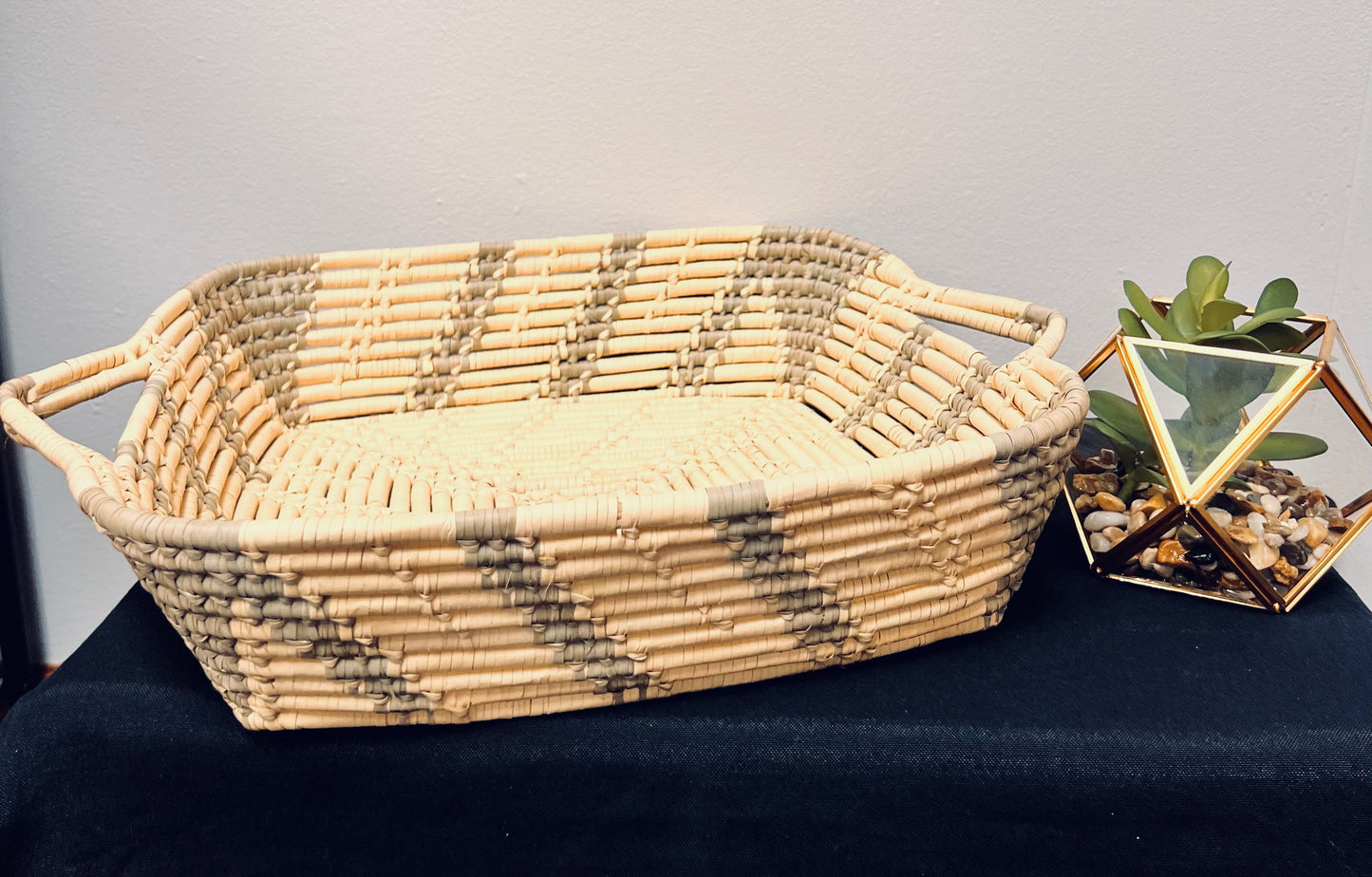 Large Square Basket Tray