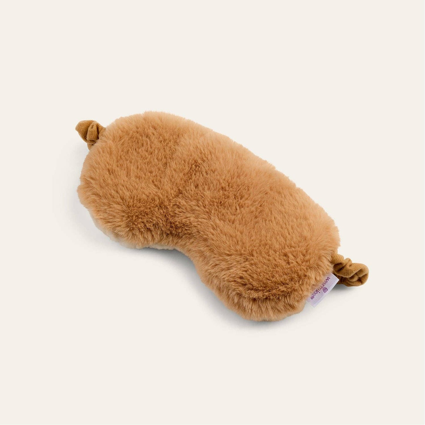 Sherpa Brown Warmies Eye Mask
