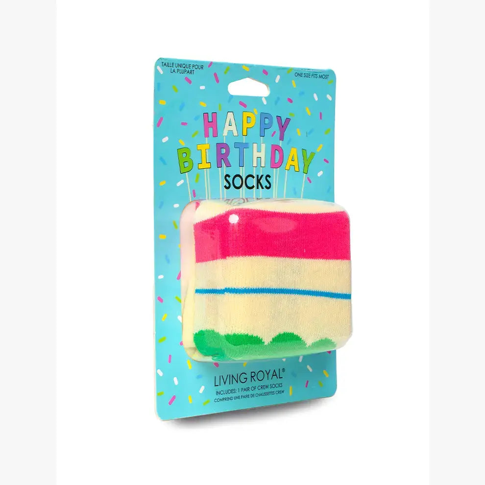 "It's My Birthday" - Cake Socks