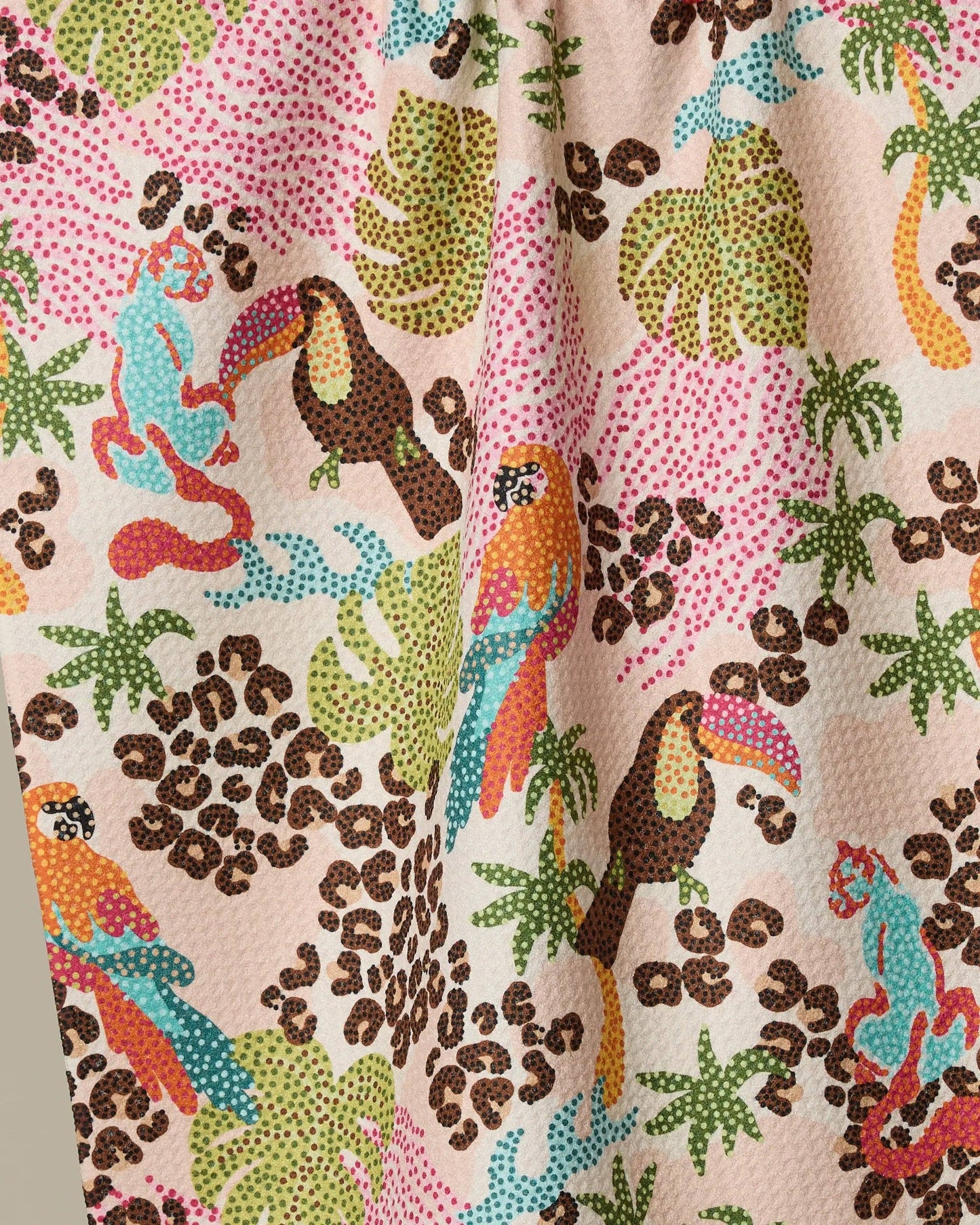 Tropi Hotel Geometry Tea Towel