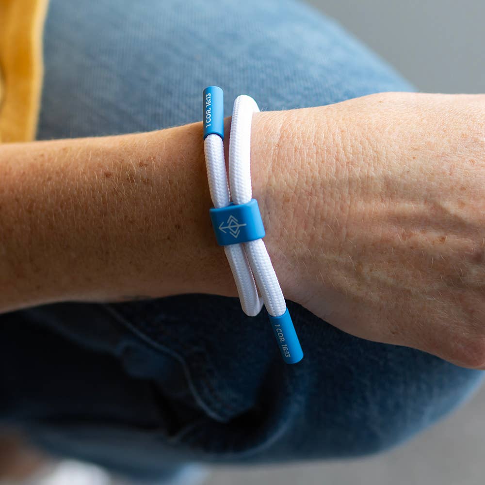COURAGE + STRENGTH - The Prayer I Share Bracelet