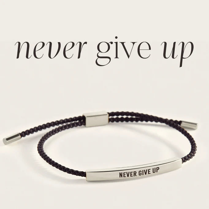Never Give Up - Inspire Bracelet