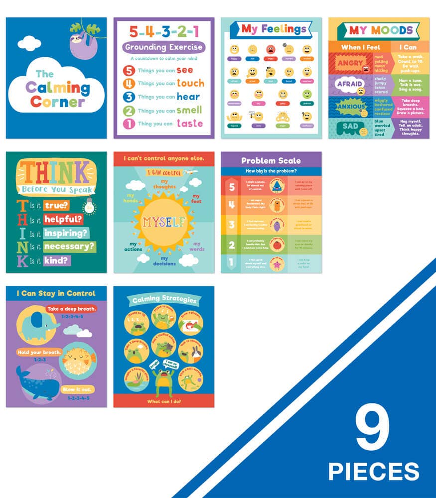 Calming Strategies Chart Set