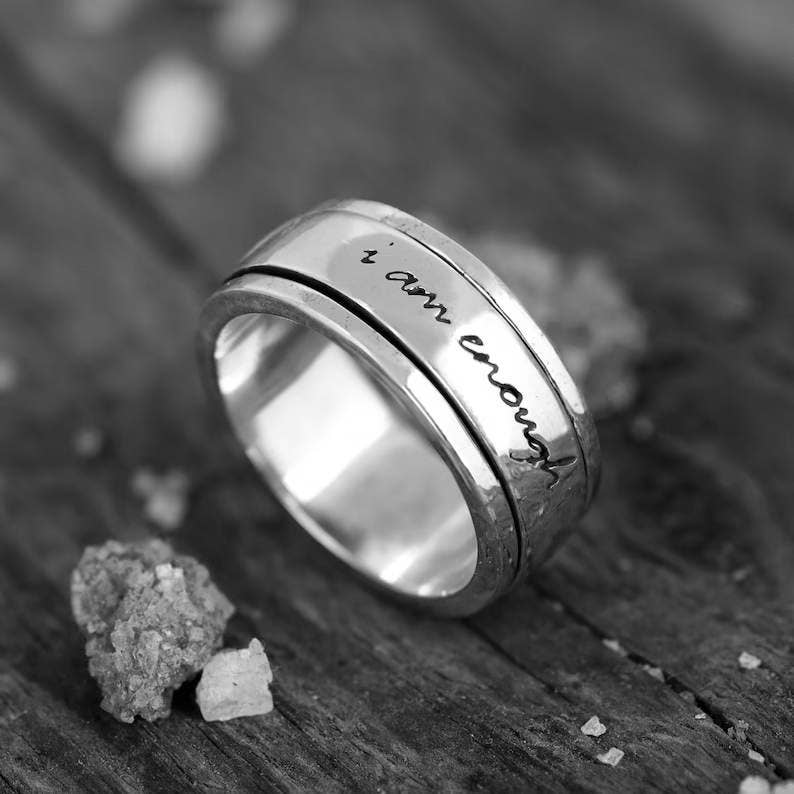 I am Enough | Fidget Ring