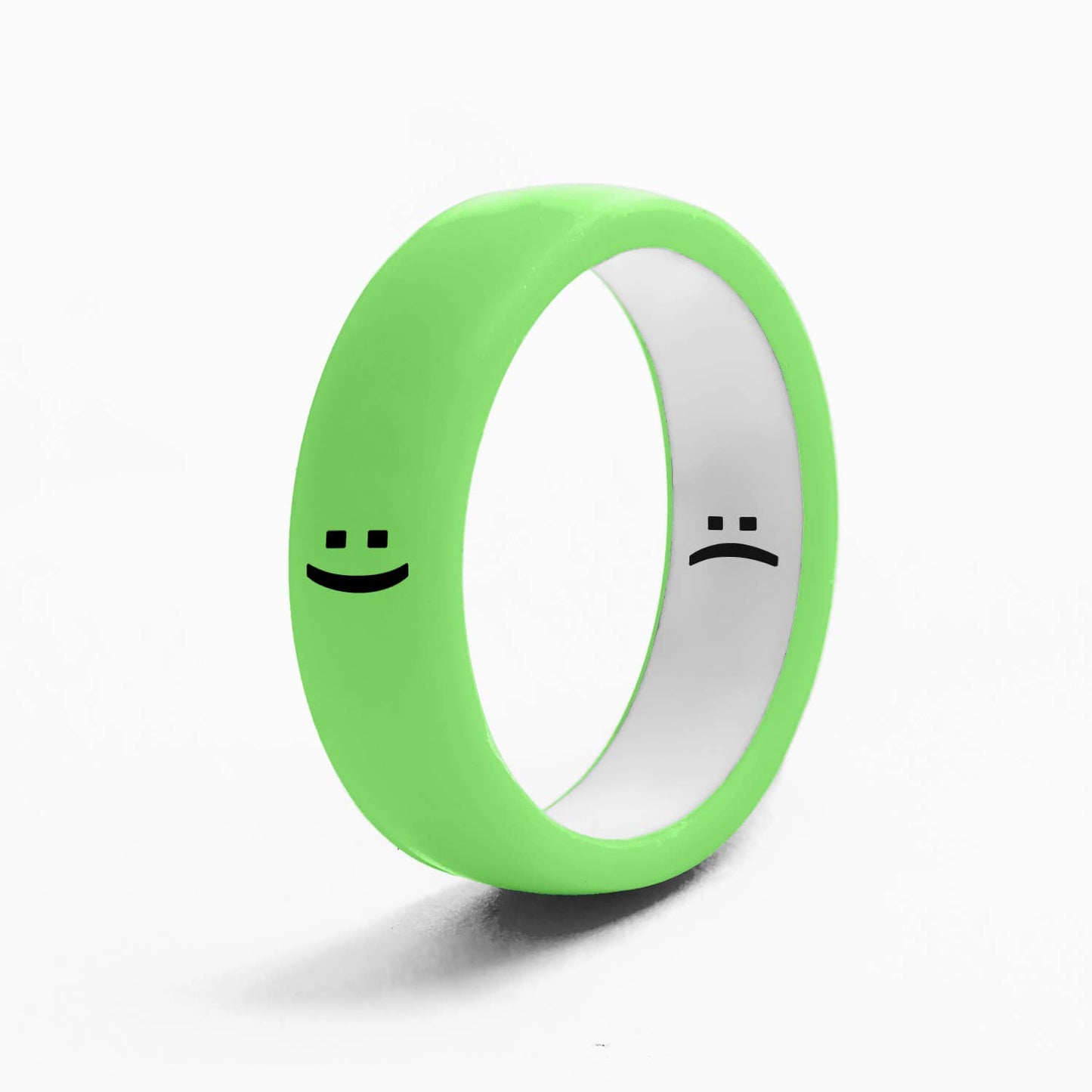 Flip Reversible Smile and Frown Ring