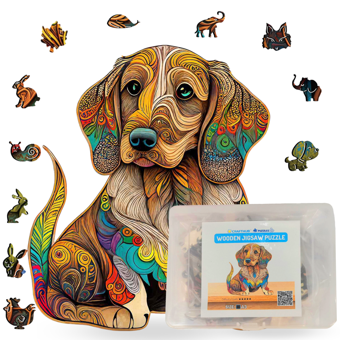 Dog Wooden Jigsaw Puzzle
