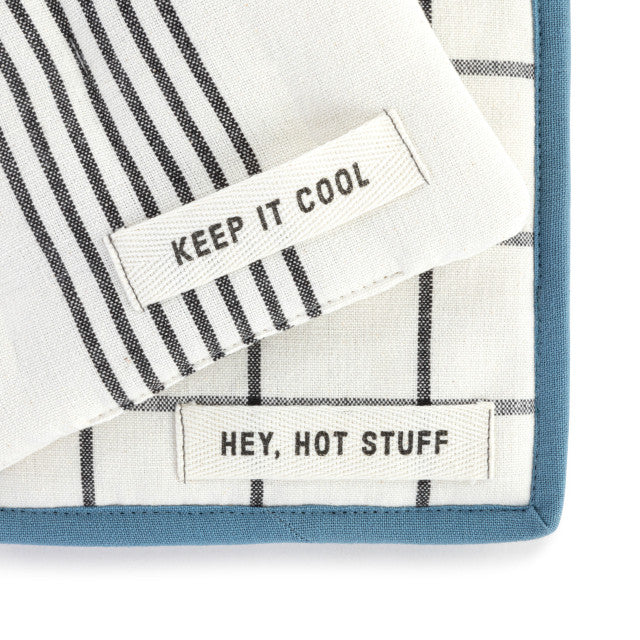 Hey Hot Stuff Hotpads - Set of 2