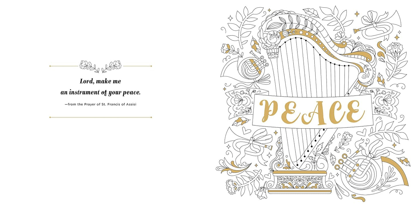 Zendoodle Color & Shine: A Coloring Book of Peace and Gratitude