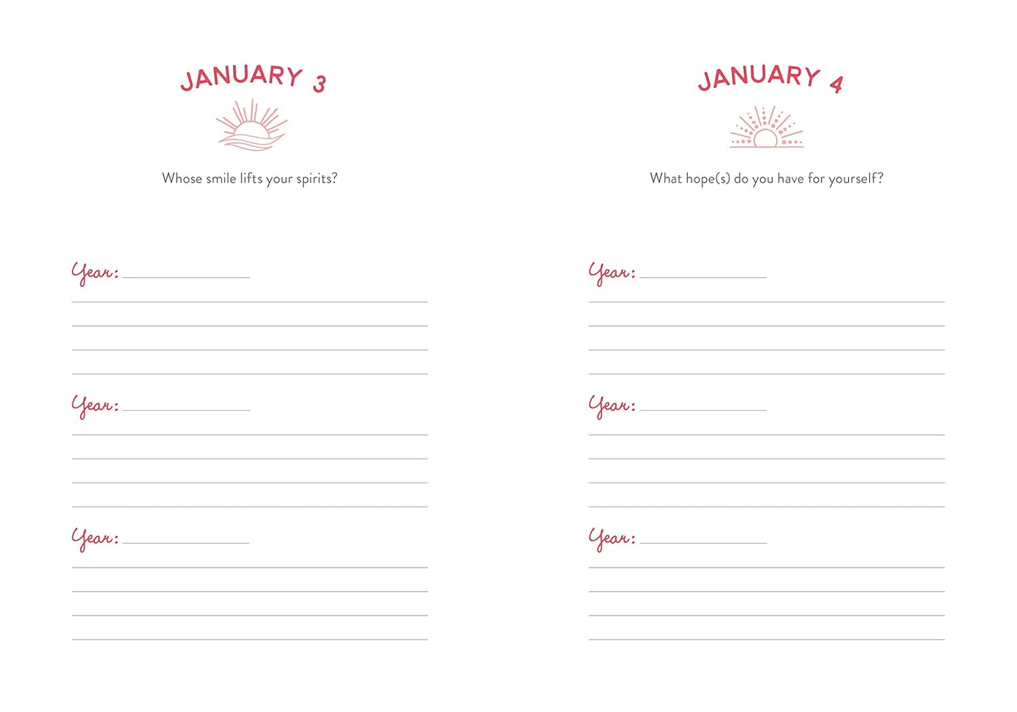 One Question A Day for Positivity: A Three-Year Journal