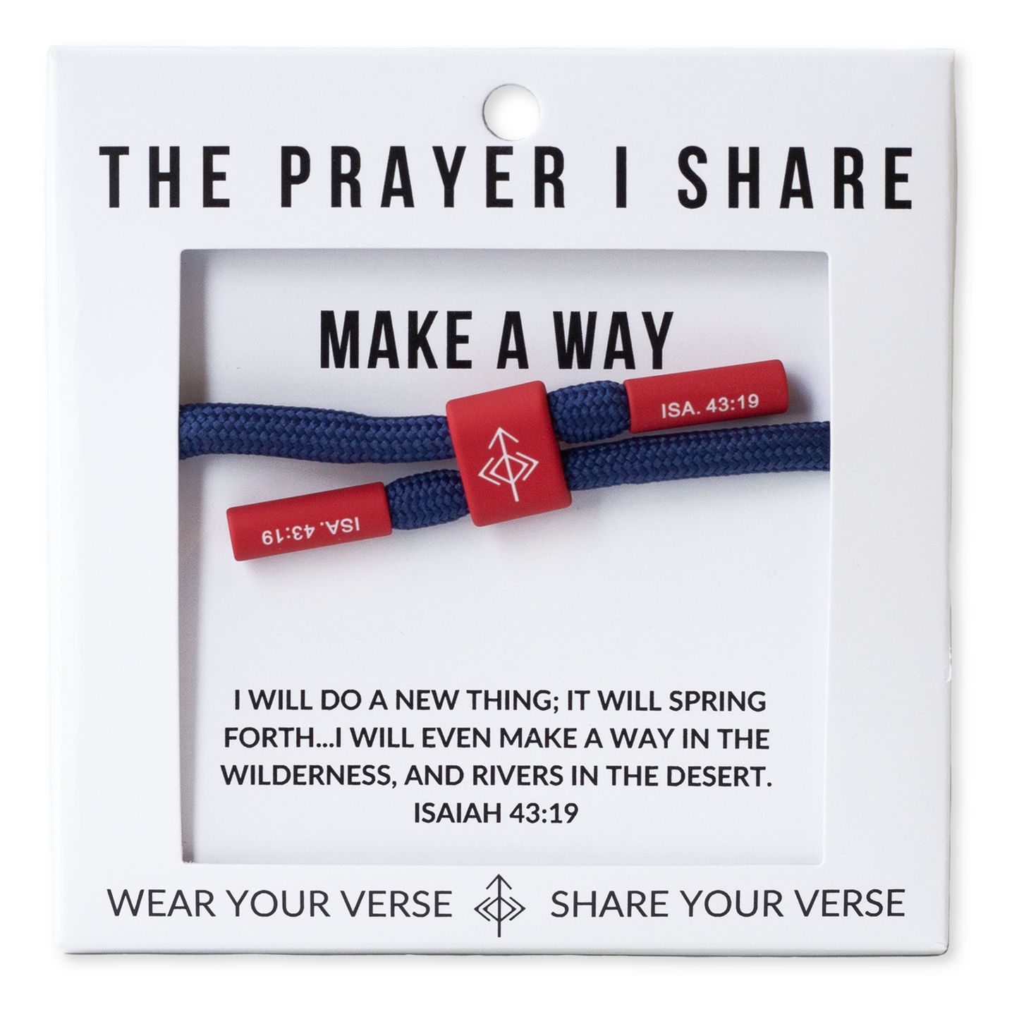MAKE A WAY - The Prayer I Share Bracelet