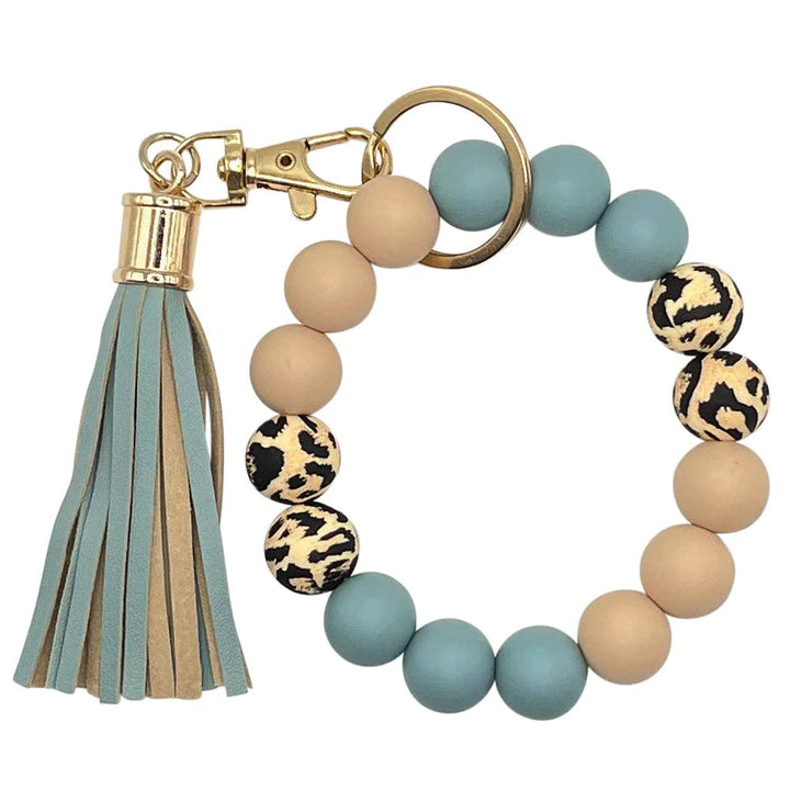 Beaded Bracelet Keychain