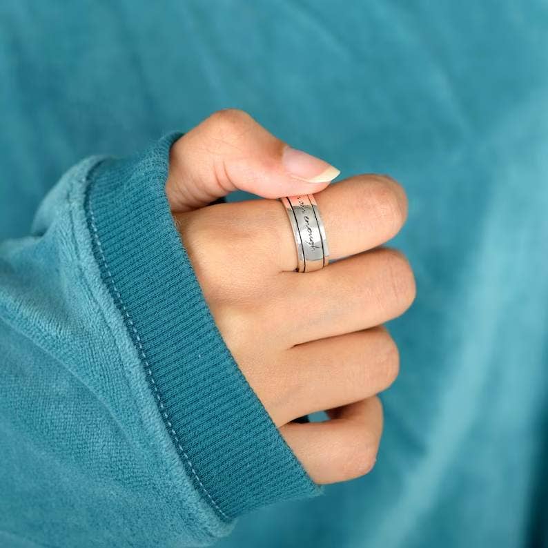 I am Enough | Fidget Ring