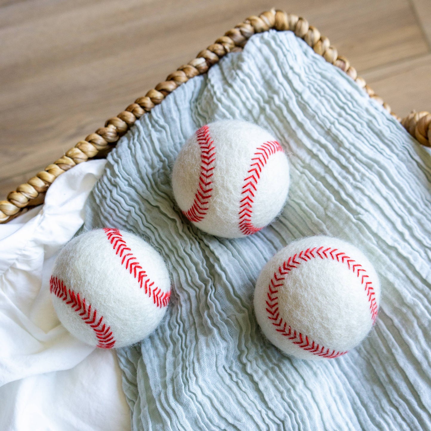 Baseball Eco Wool Dryer Balls