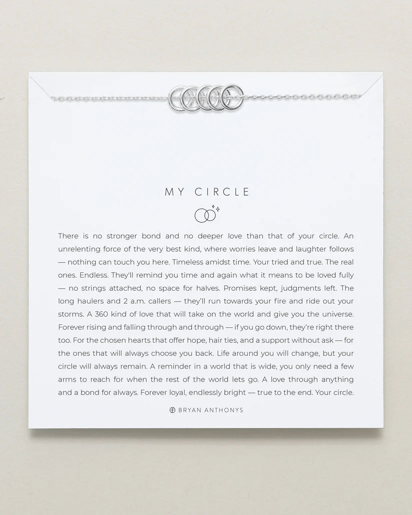 My Circle Dainty Bracelet
