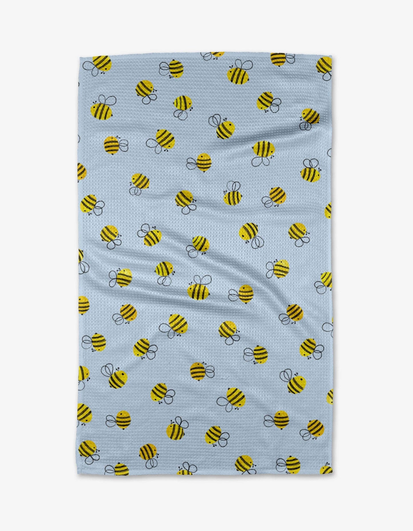 Buzzing Geometry Tea Towel