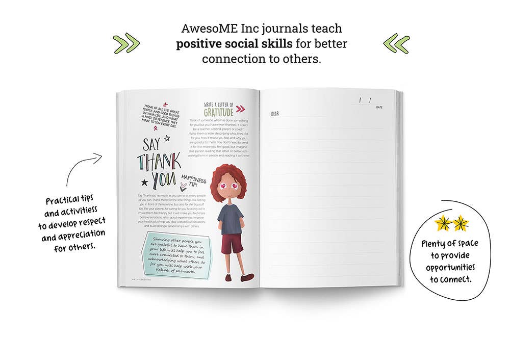 Gratitude Journal for Kids – Awesome ends in ME