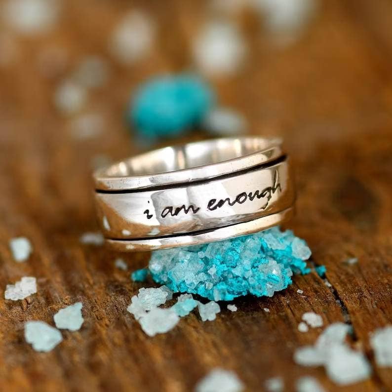 I am Enough | Fidget Ring