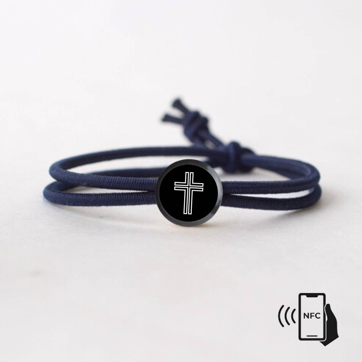 Daily Inspiration Smart Bracelet - Cross - Elastic
