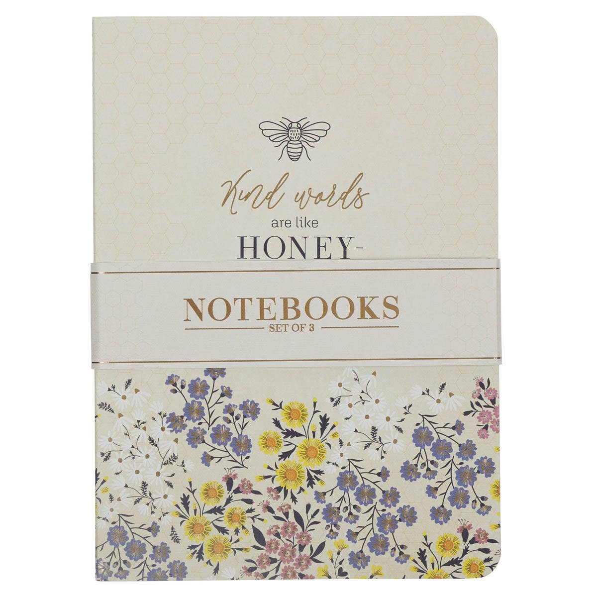 Kind Words Are Like Honey 3 piece Notebook Set