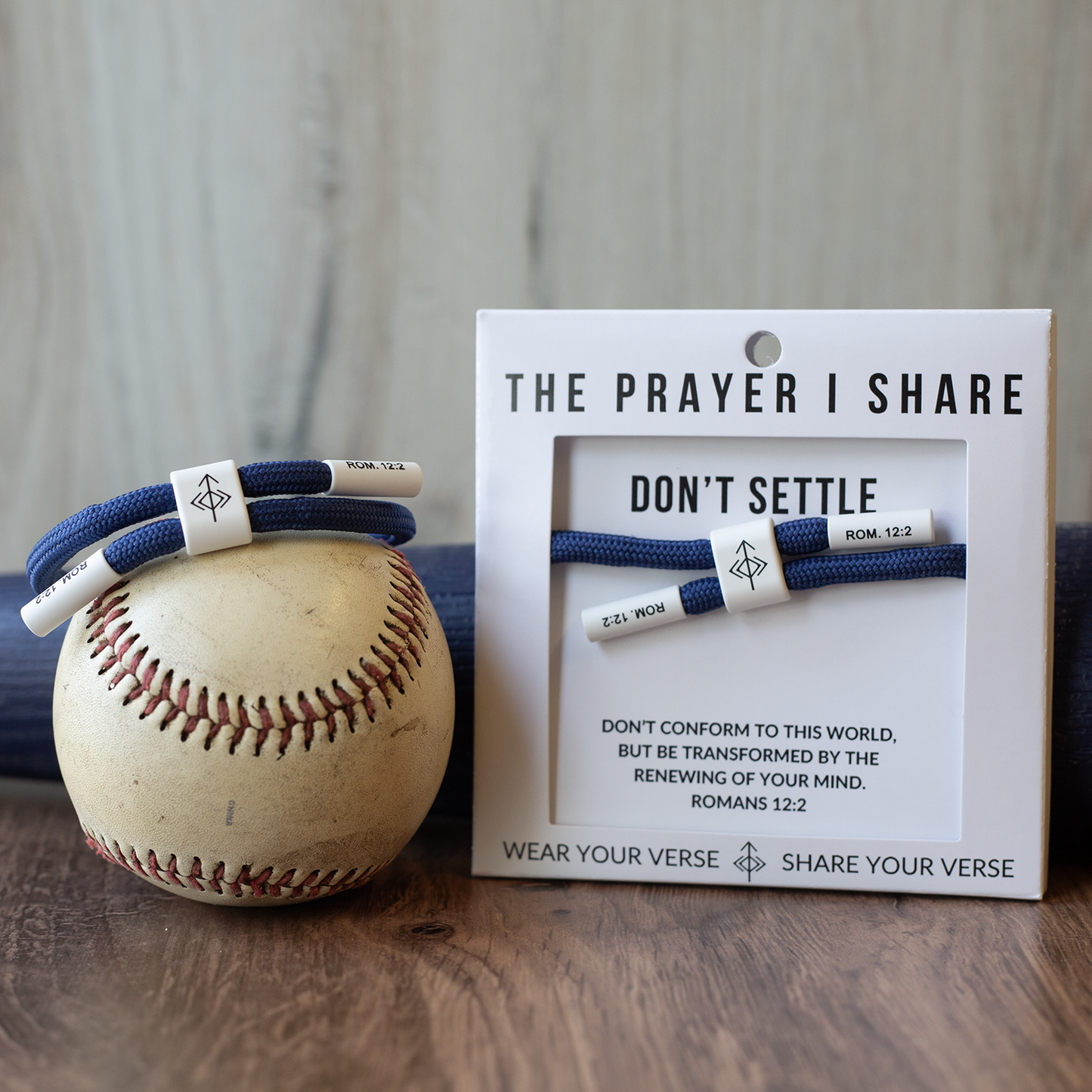 DON'T SETTLE - The Prayer I Share Bracelet