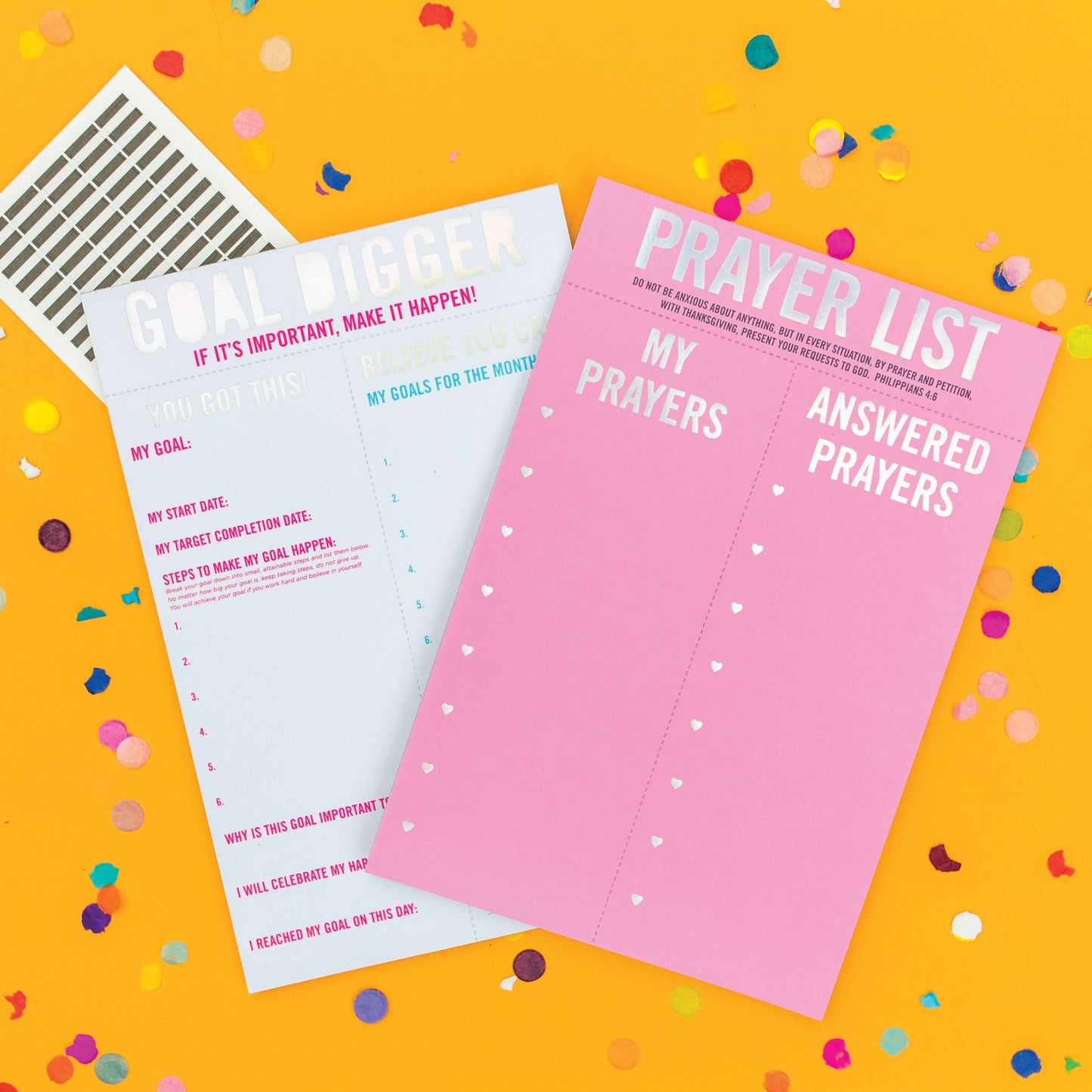 "Prayer List" Notepad