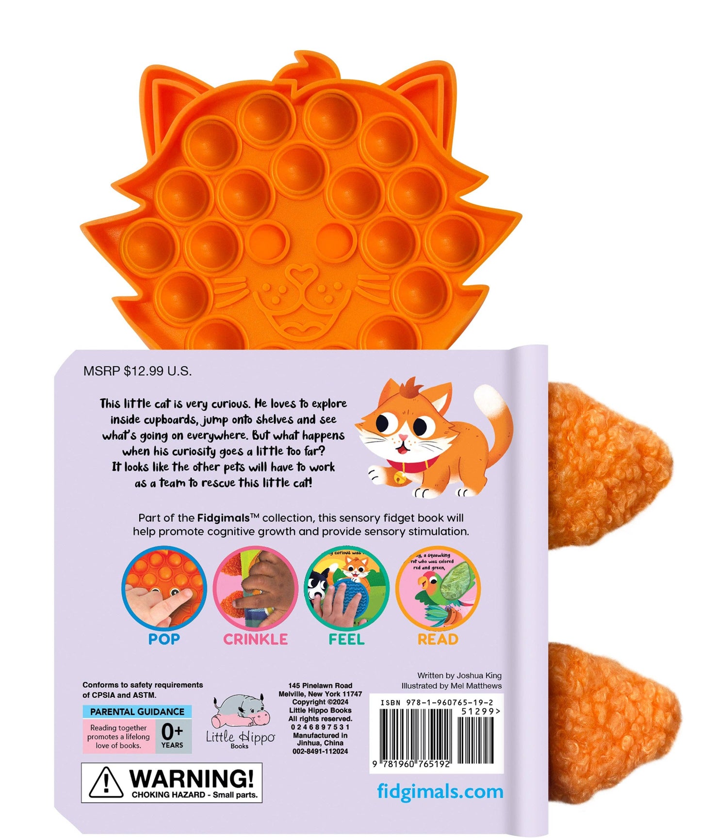 Little Cat - Sensory Touch and Feel Book