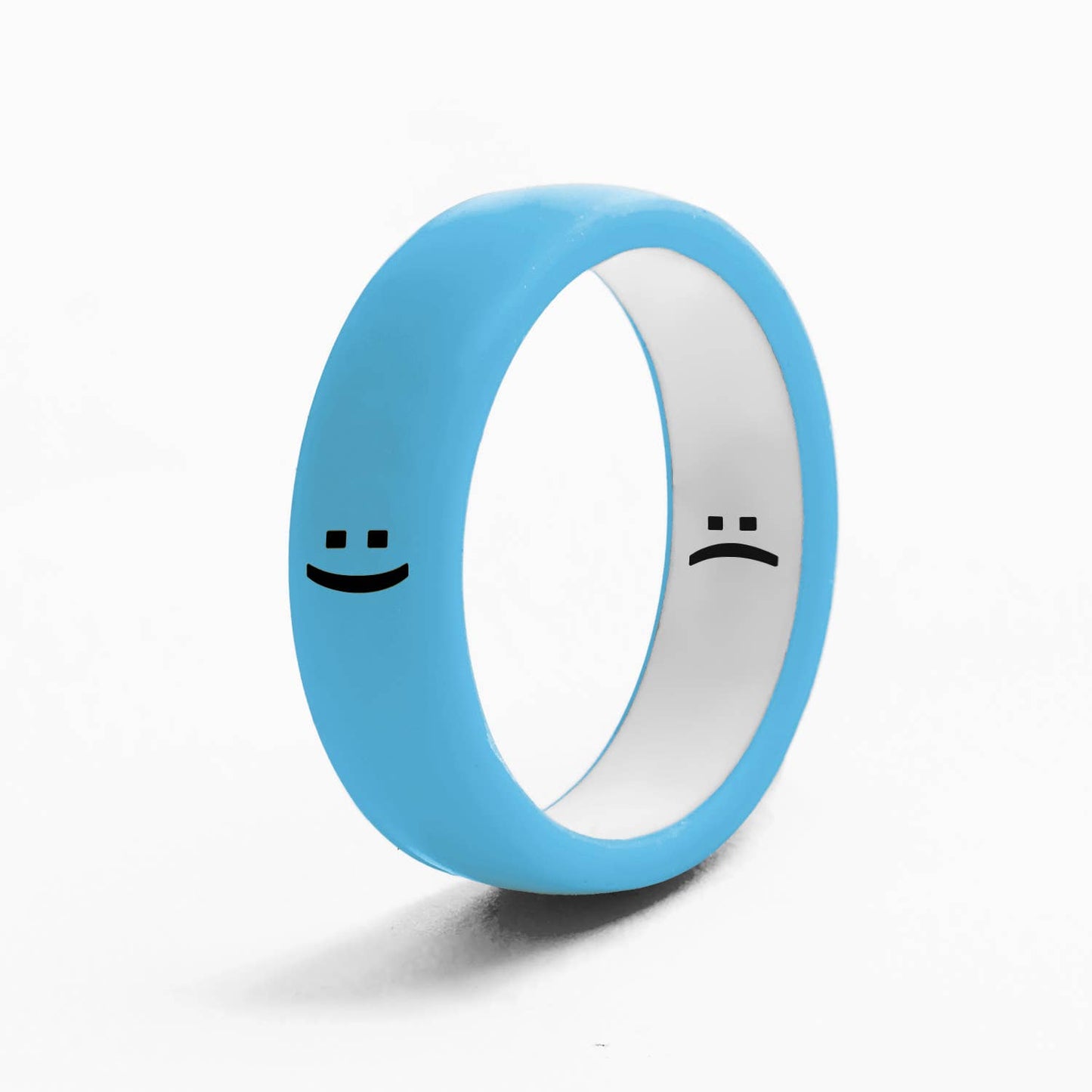 Flip Reversible Smile and Frown Ring