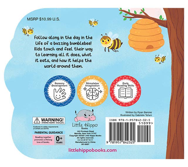 Garden Days with Bumblebee | Sensory Board Book