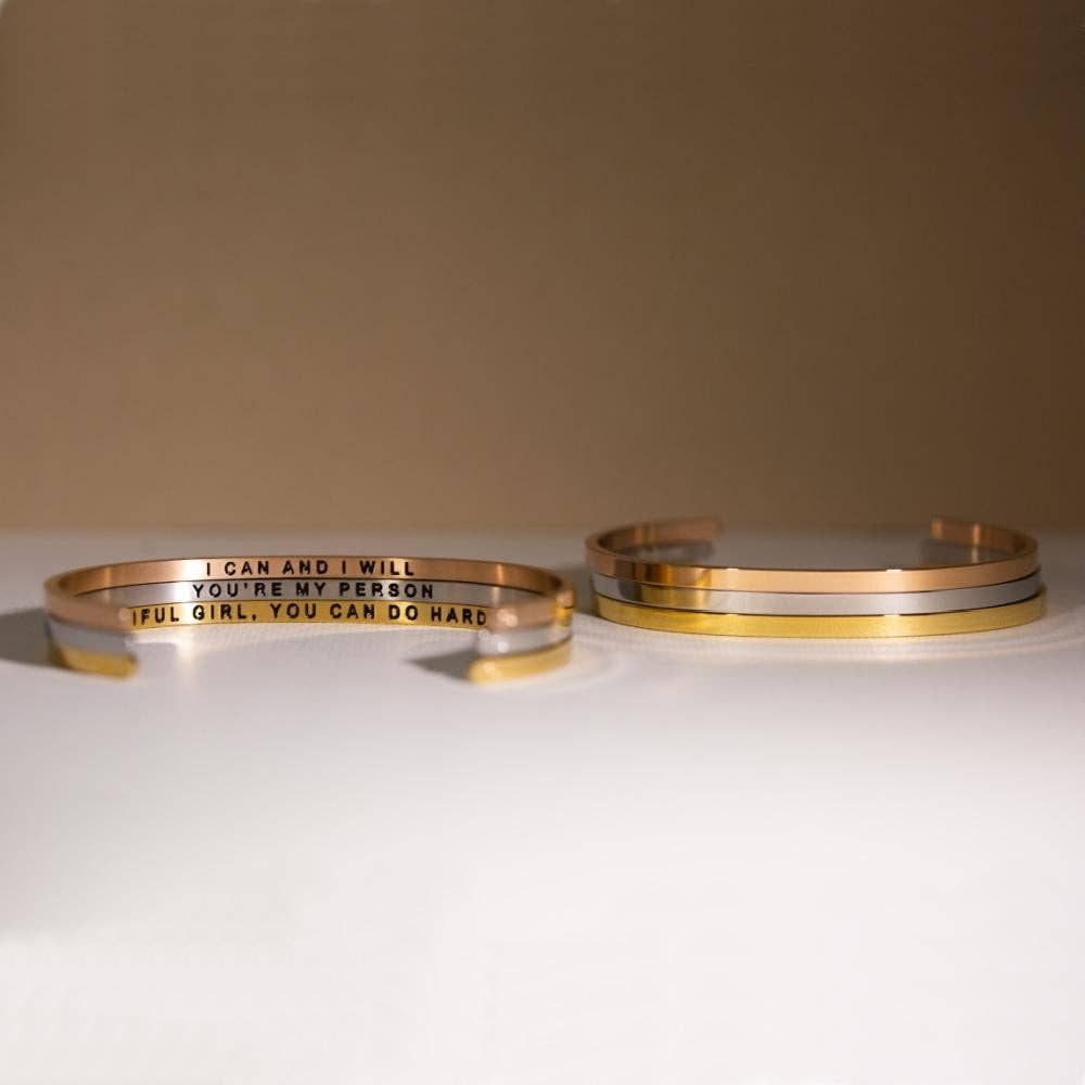 Braver, Stronger, Smarter | Cuff Bracelet