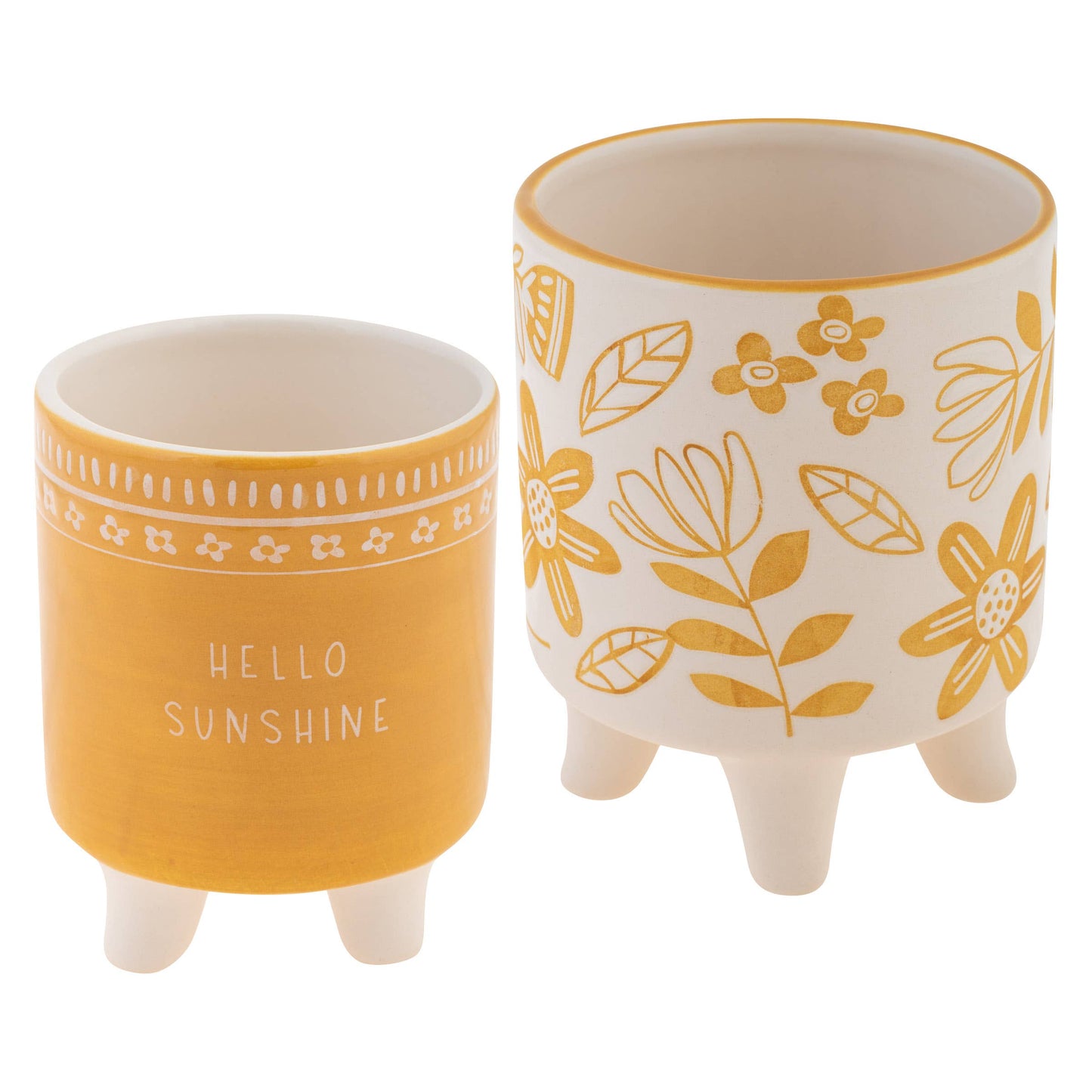 Wax Resist Planters Set