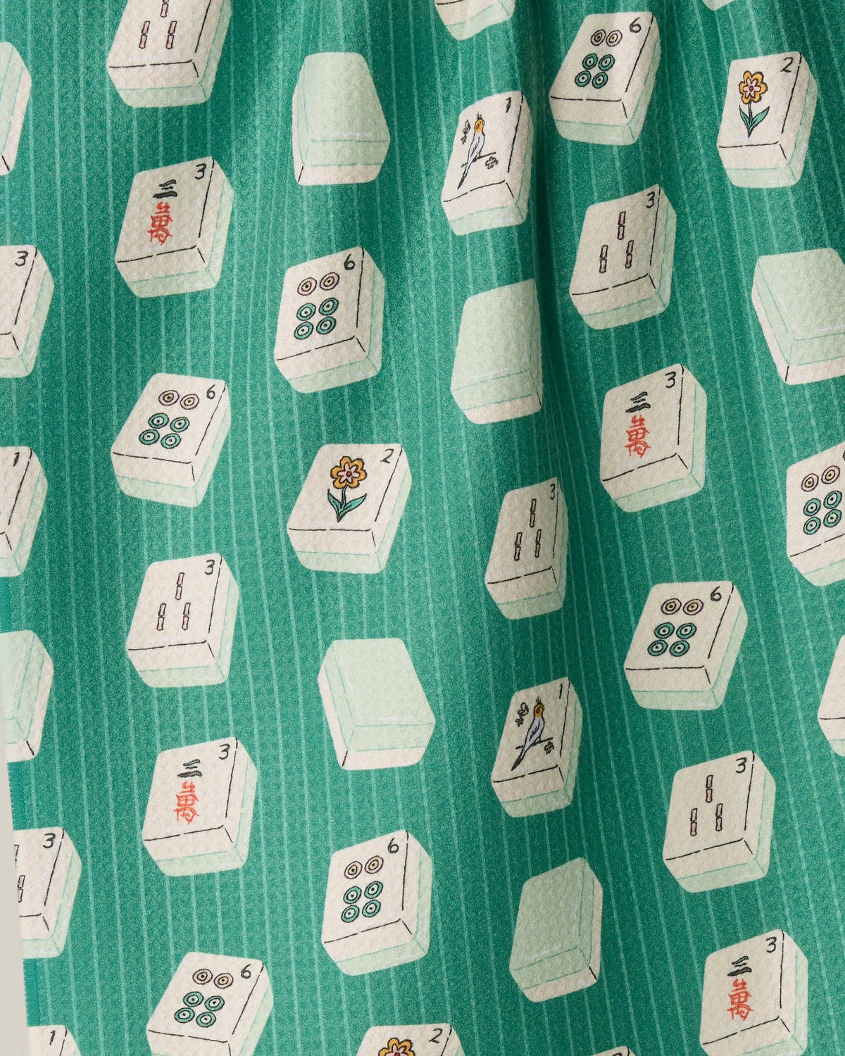 Tile Flow Geometry Tea Towel