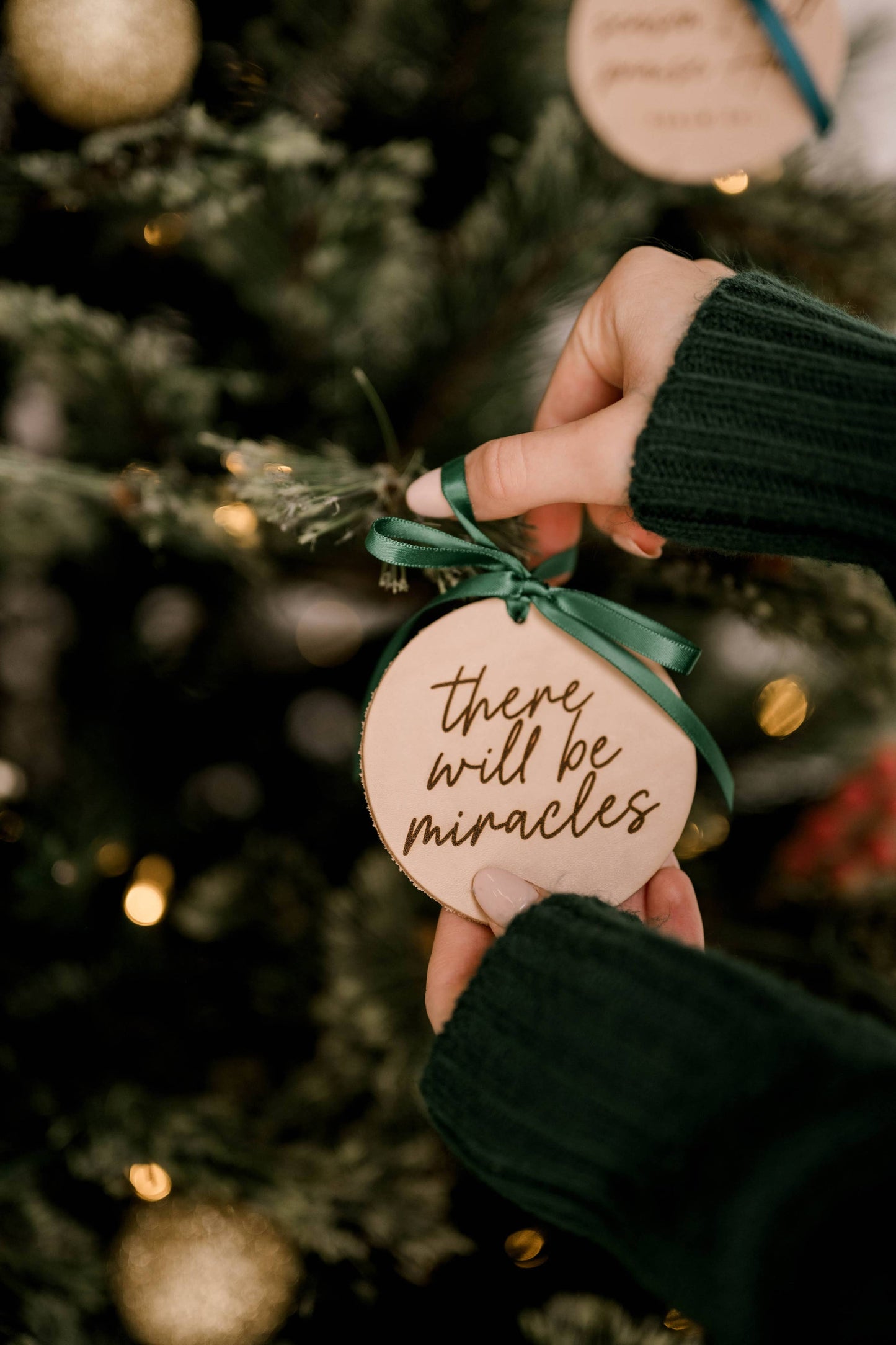 There Will Be Miracles Ornament I Christian Faith