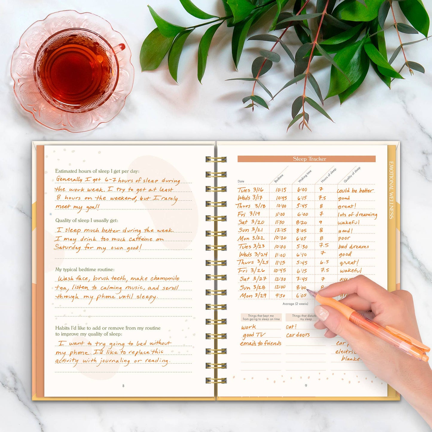 Be Kind to Yourself Self-care Journal