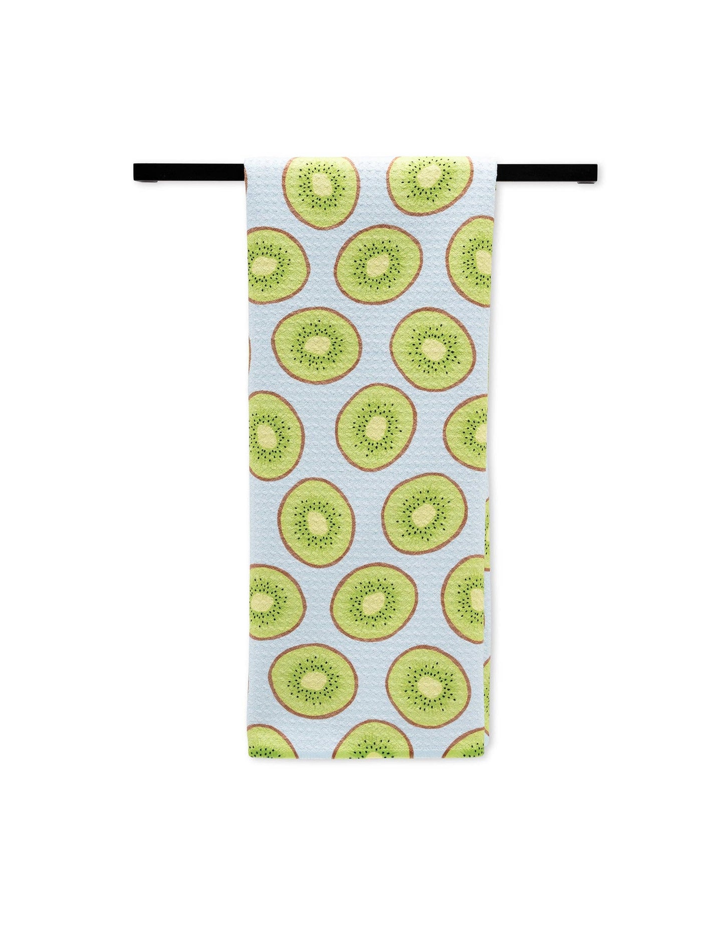 Sweet Kiwi Geometry Tea Towel