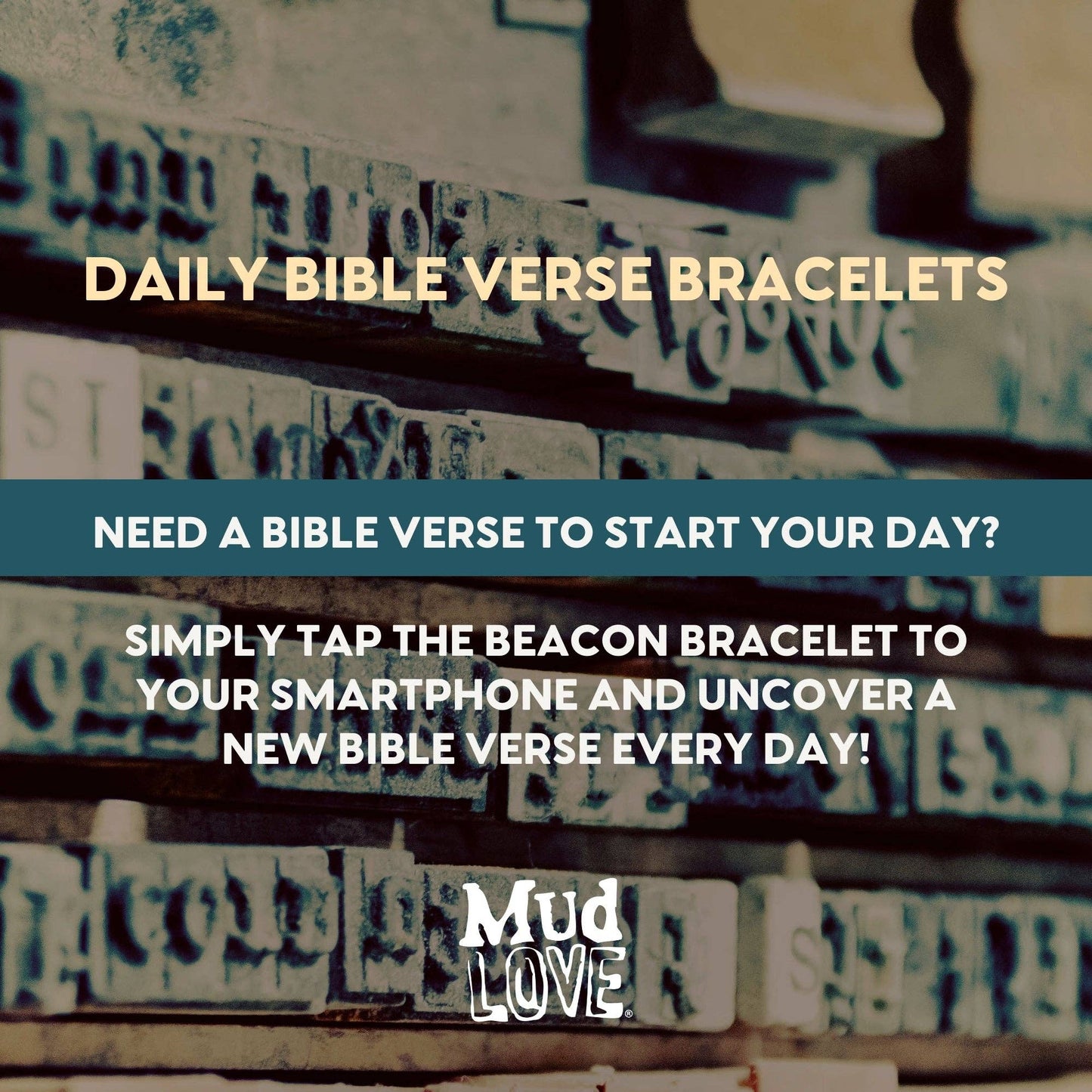 Daily Inspiration Smart Bracelet - Cross - Elastic