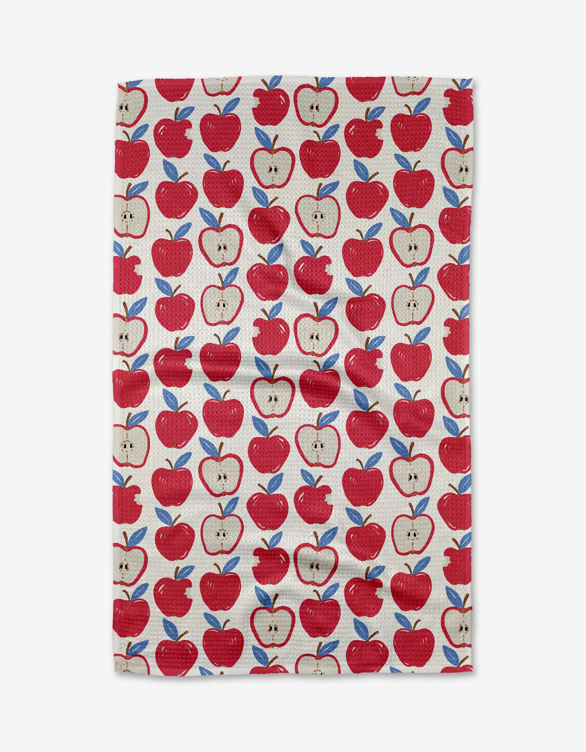 Apple A Day Geometry Tea Towel