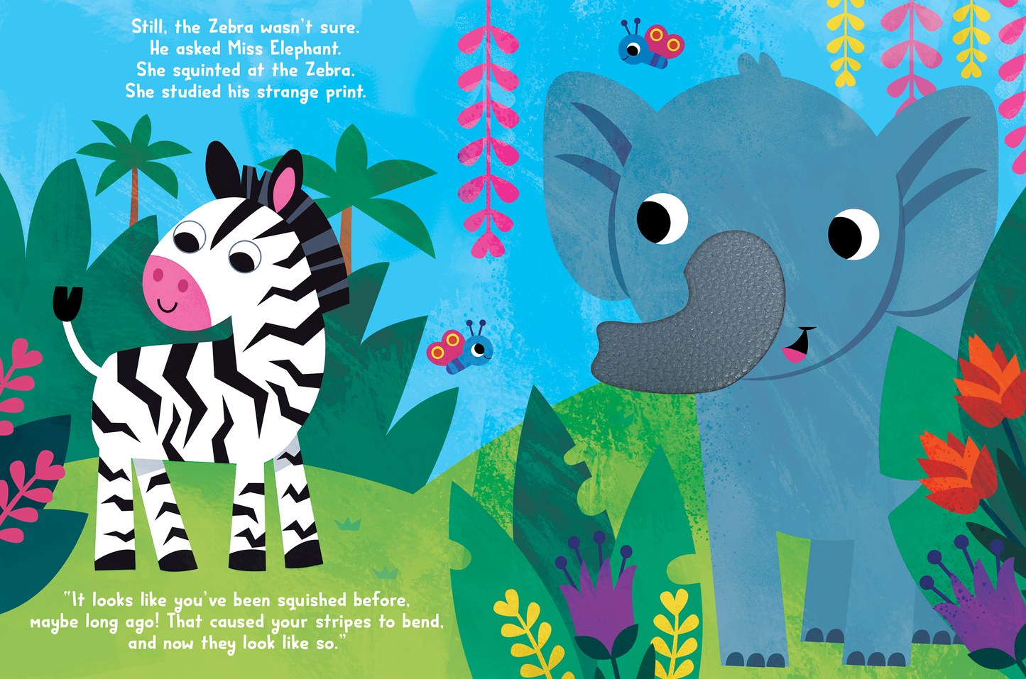 Zig Zag Zebra - Children's Touch and Feel Storybook