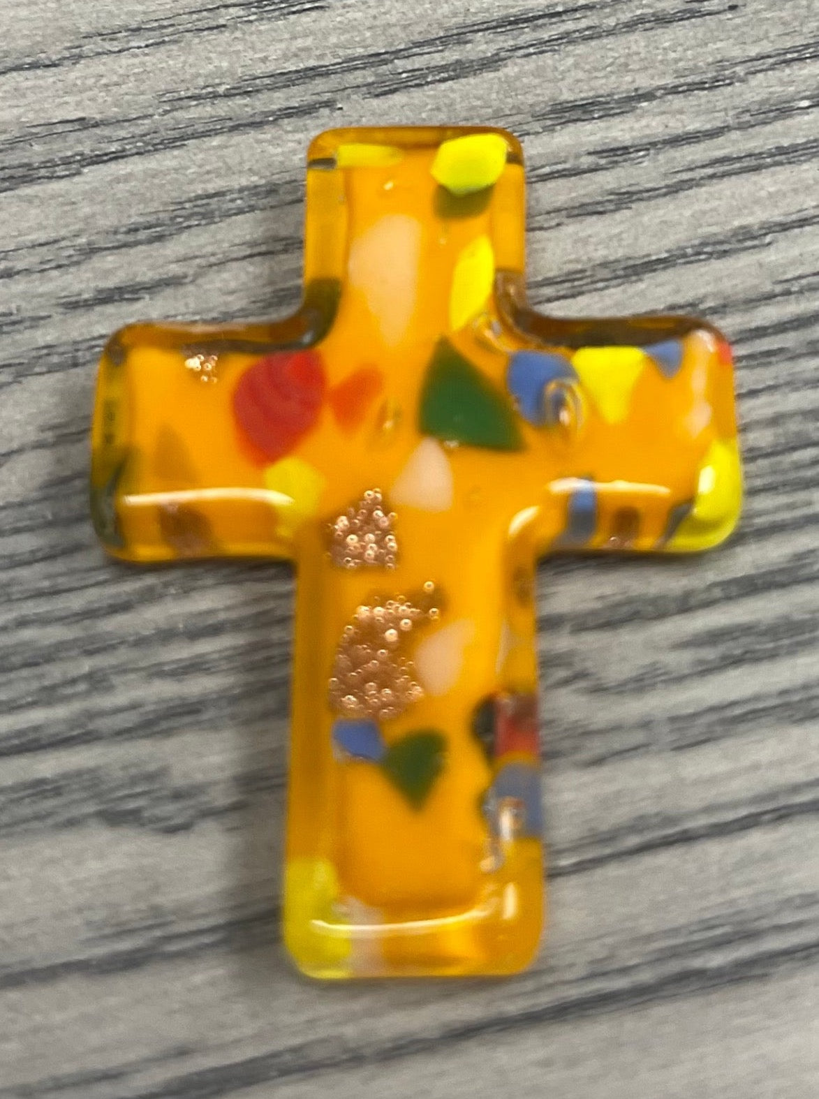 Glass Pocket Cross