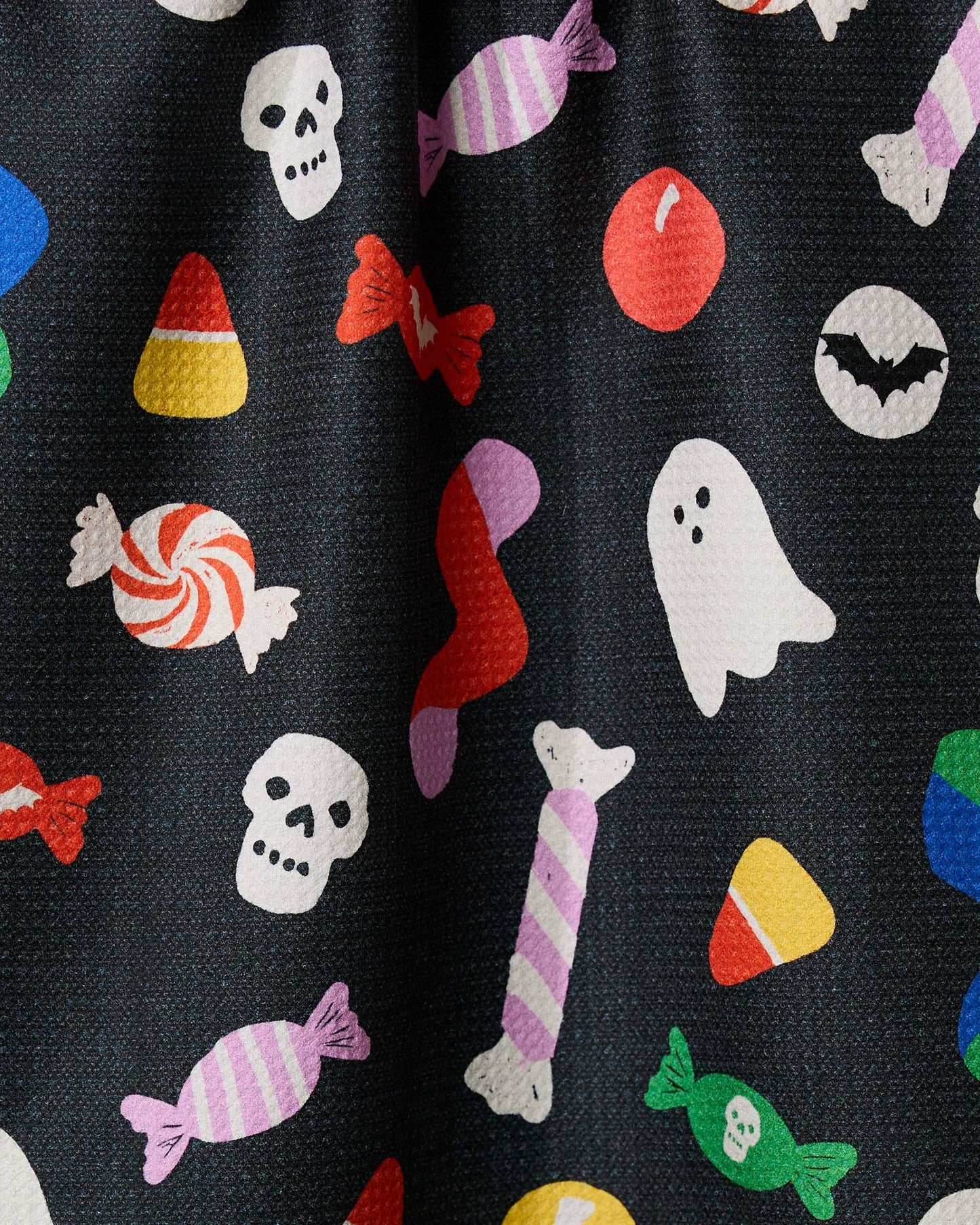 Spooky Candy Geometry Tea Towel