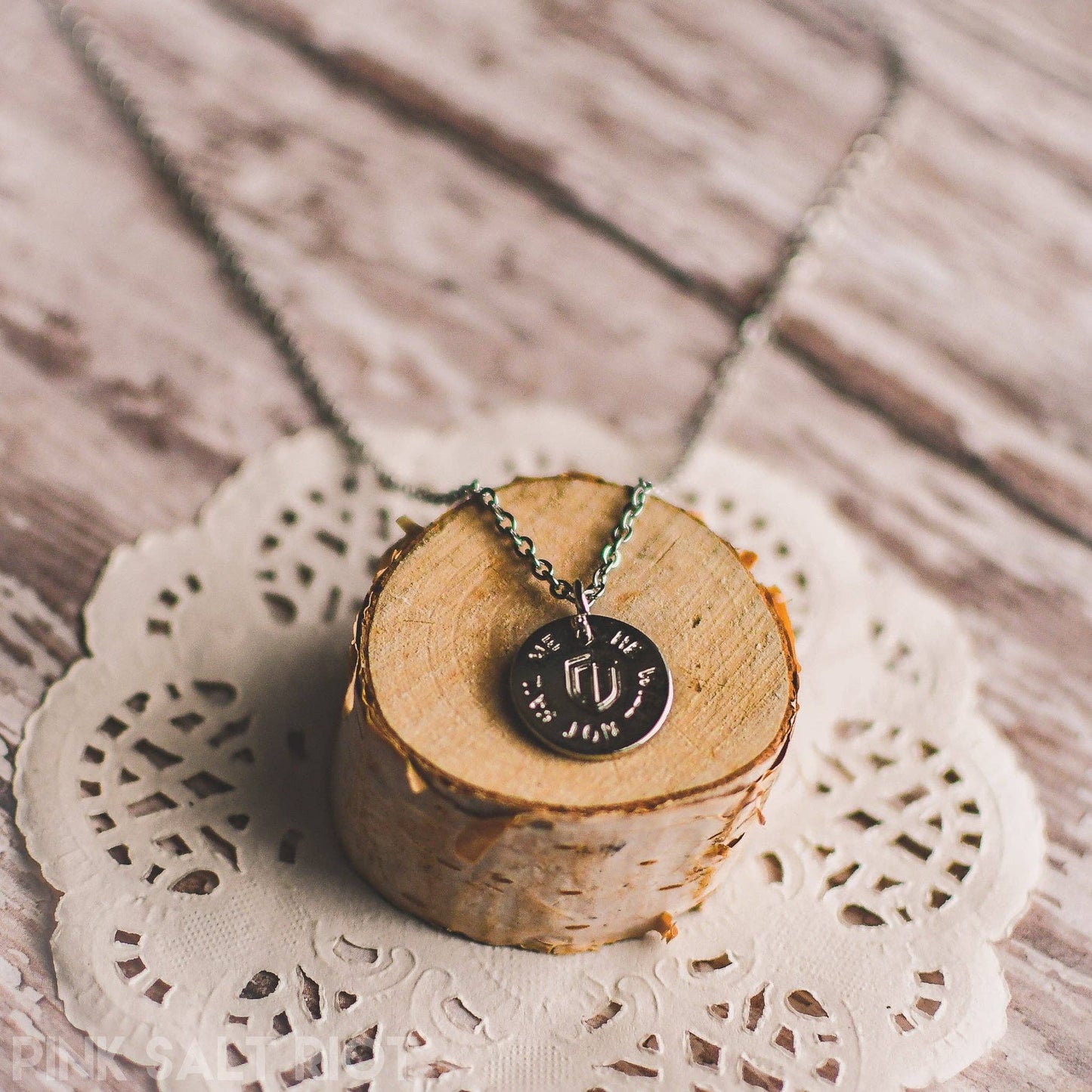 He Will Not Fail Me Necklace