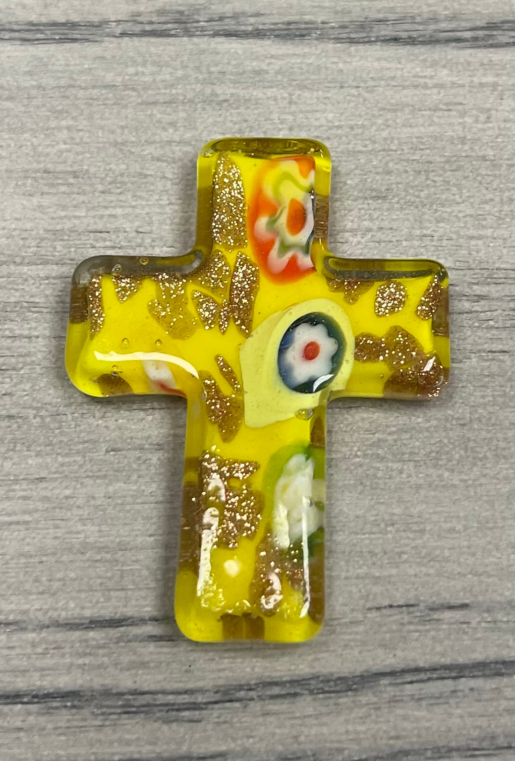 Glass Pocket Cross