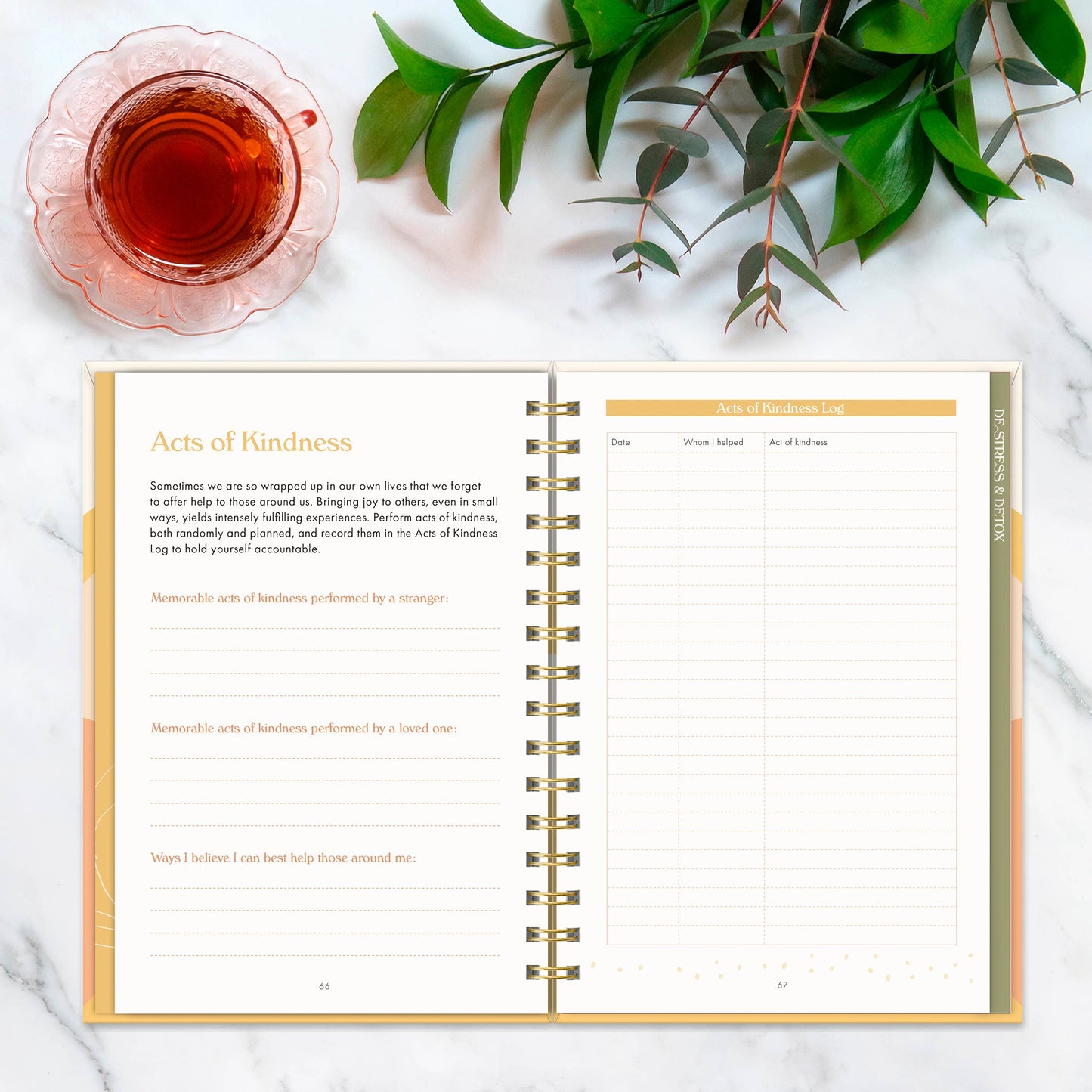 Be Kind to Yourself Self-care Journal
