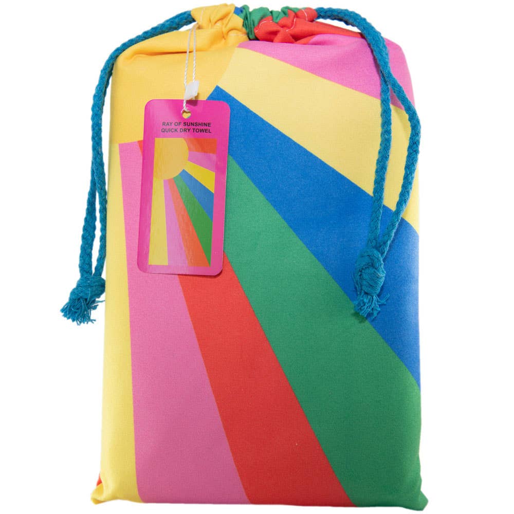 Ray of Sunshine Beach Quick Dry Towel