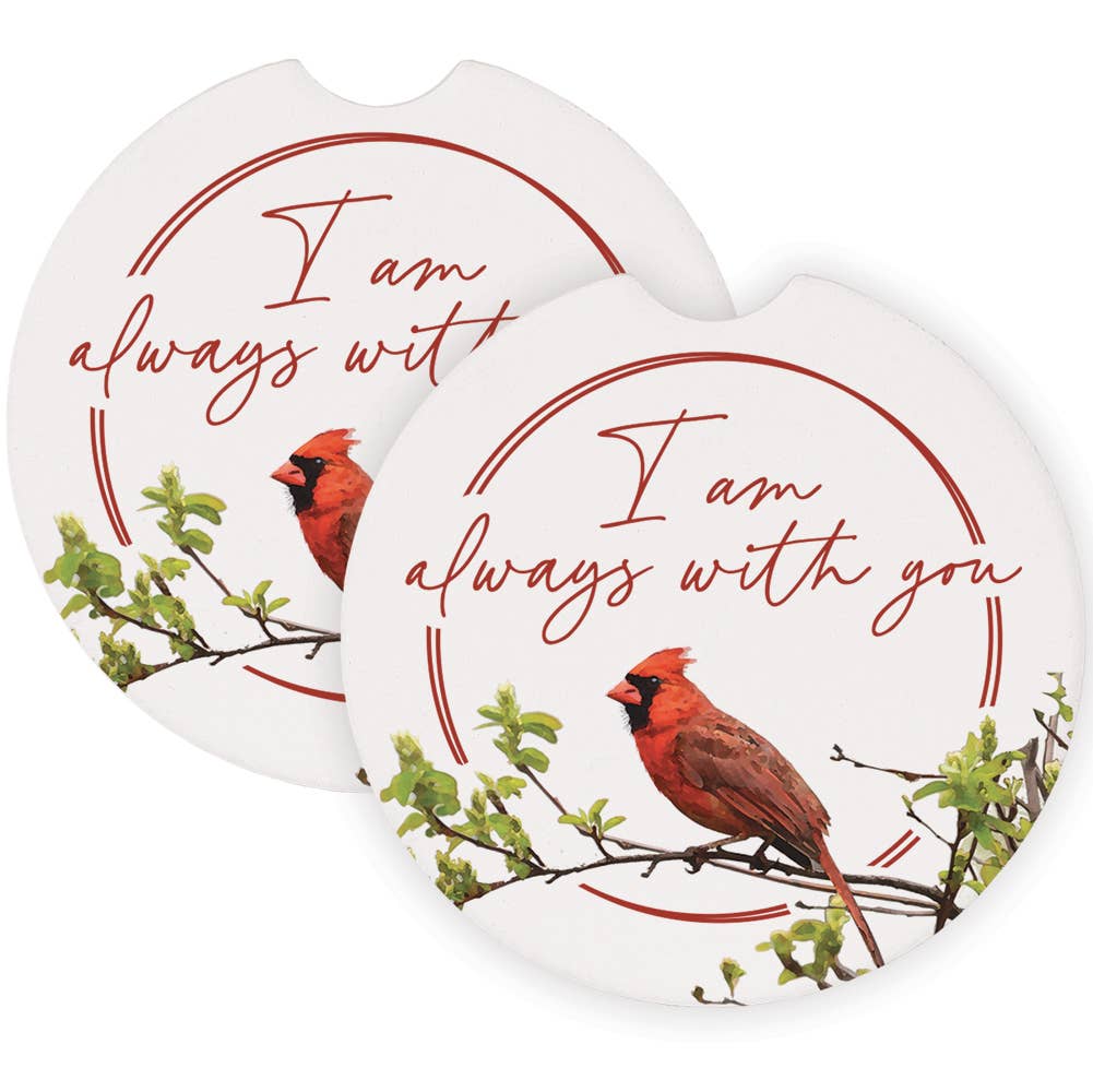 I am always with you - Car Coasters