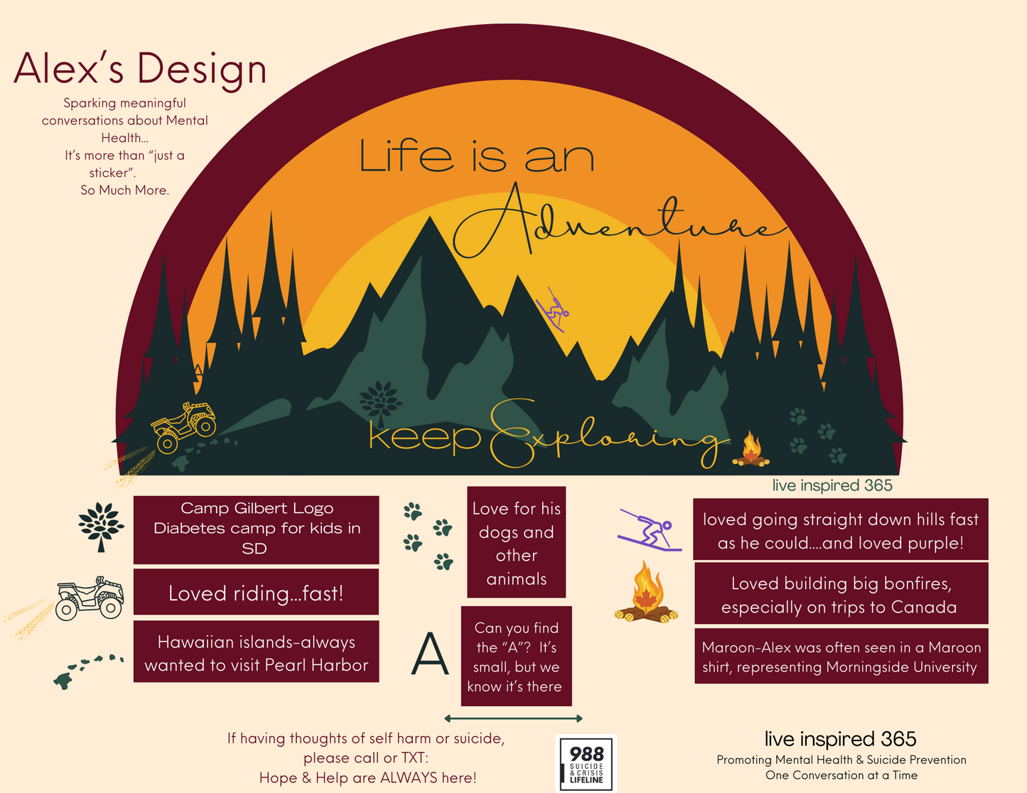Life is an Adventure| Sticker