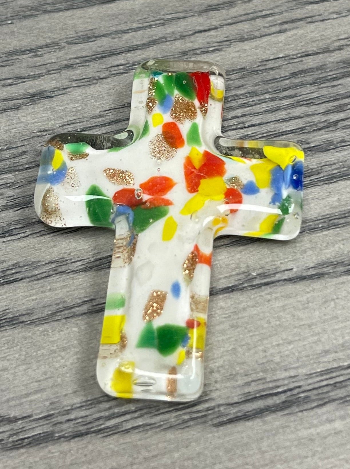 Glass Pocket Cross