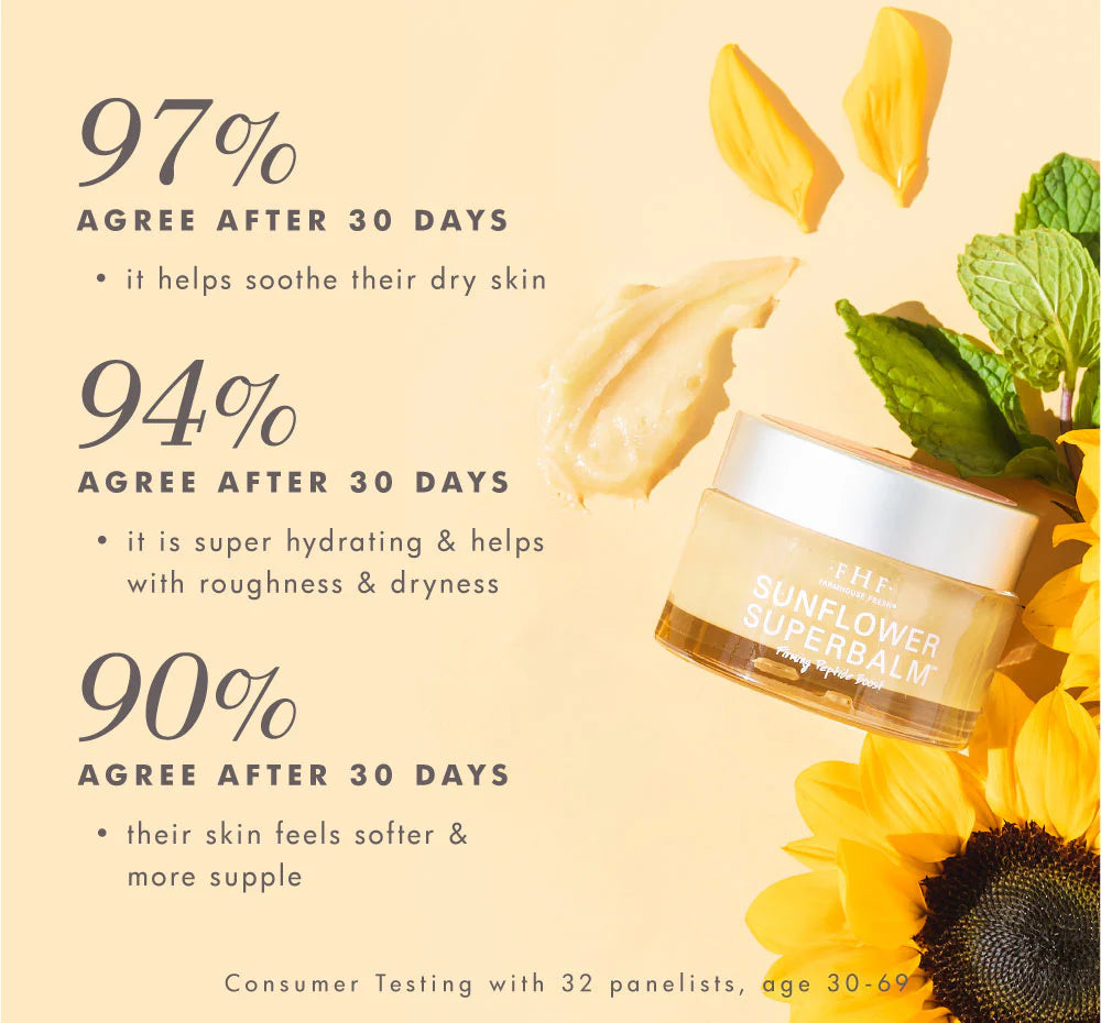 Farmhouse Fresh Sunflower Superbalm Firming Peptide Boost
