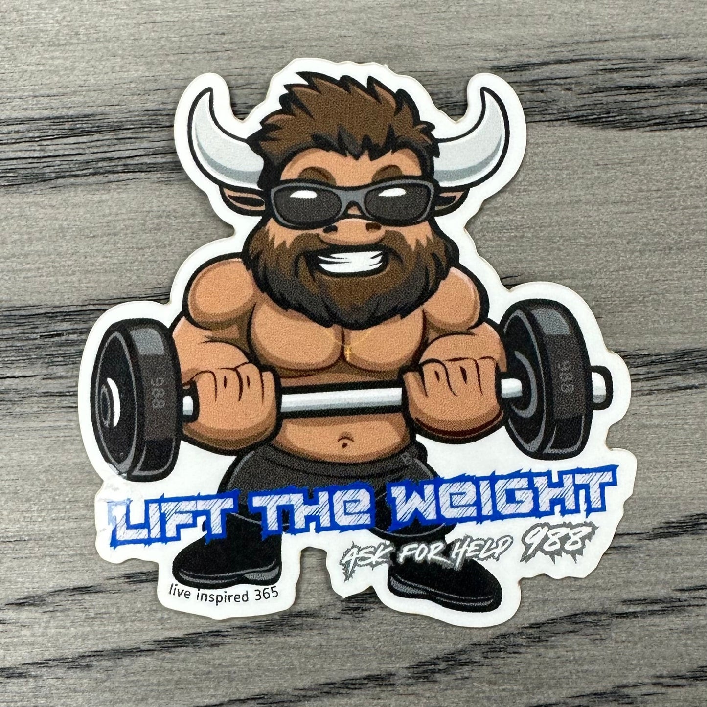 Lift the Weight | Sticker